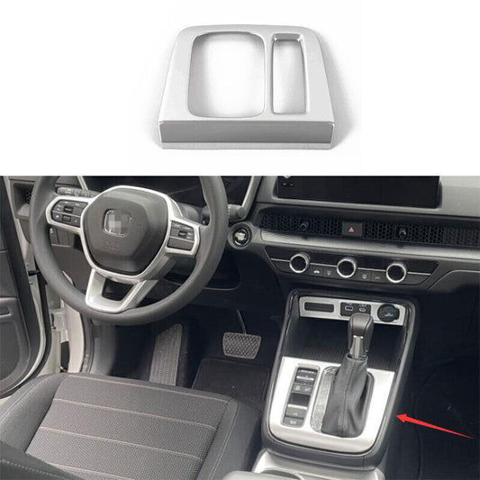 for Honda CR-V CRV 2023-2024 Silver ABS Middle Console Gear Shift Panel Trim 1p n