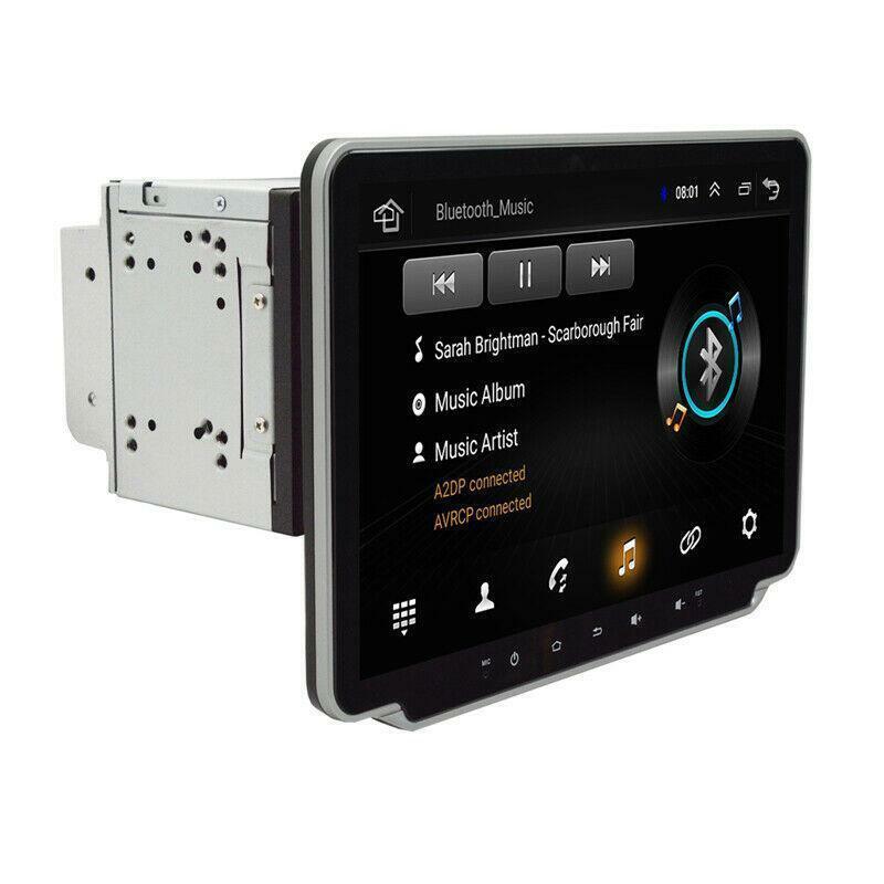 10.1Touch Rotatable Double Din Android 9.1 Car GPS WiFi Radio Stereo MP5 Player
