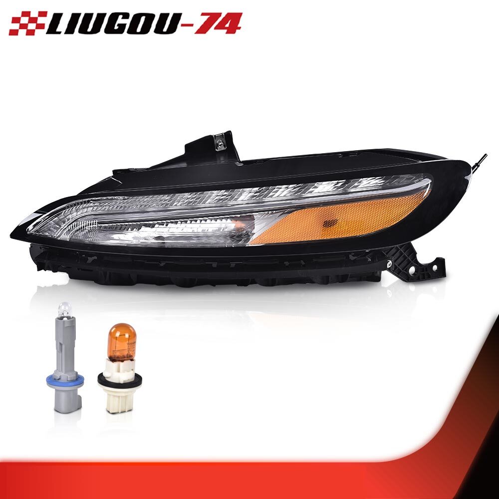 Fit for 2014 - 2018 for Jeep Cherokee Led DRL Parking Lights Turn Signal Driver Side - v