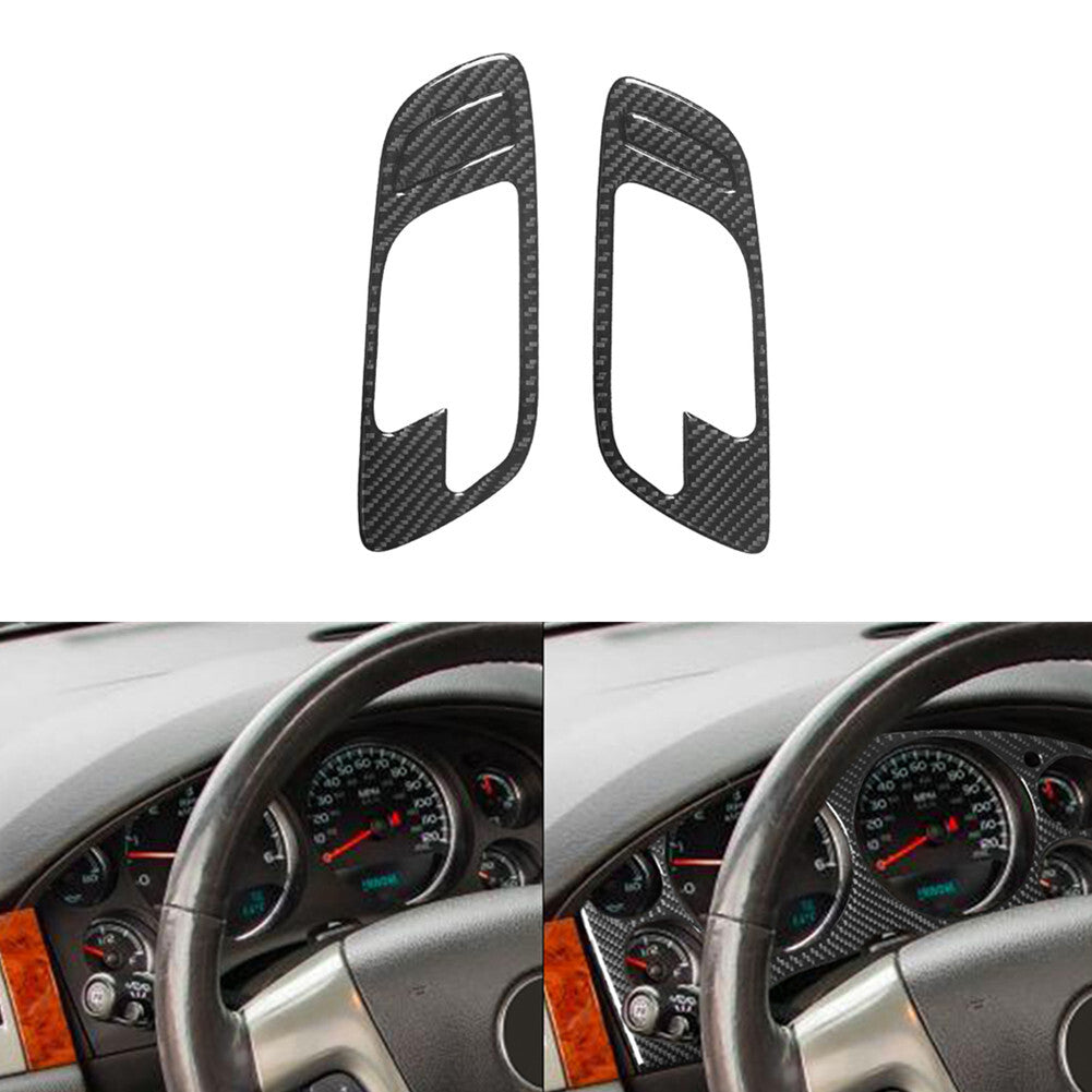 Carbon Fiber Interior Cigarette Lighter Cover Trim For FX4 04-08 Red v