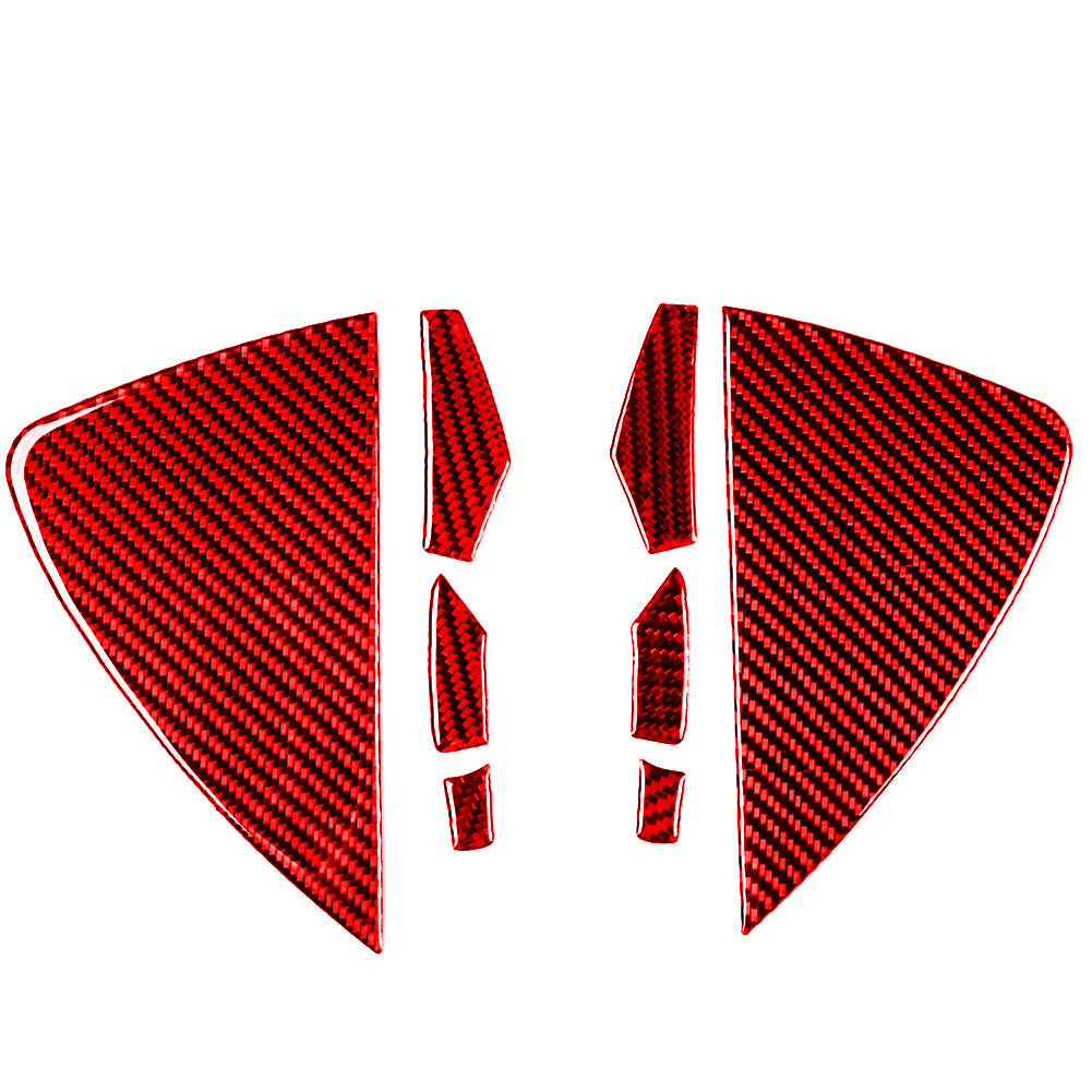4Pcs Carbon Fiber Door Anti-collision Cover Trim For Supra 2019-2022 v