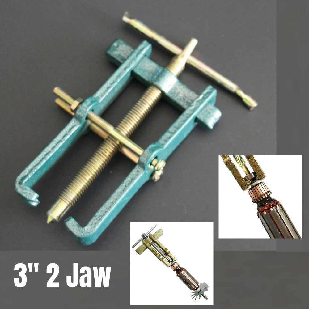 3-inch 2-jaw gear puller mechanical steering wheel makeup remover - universal n