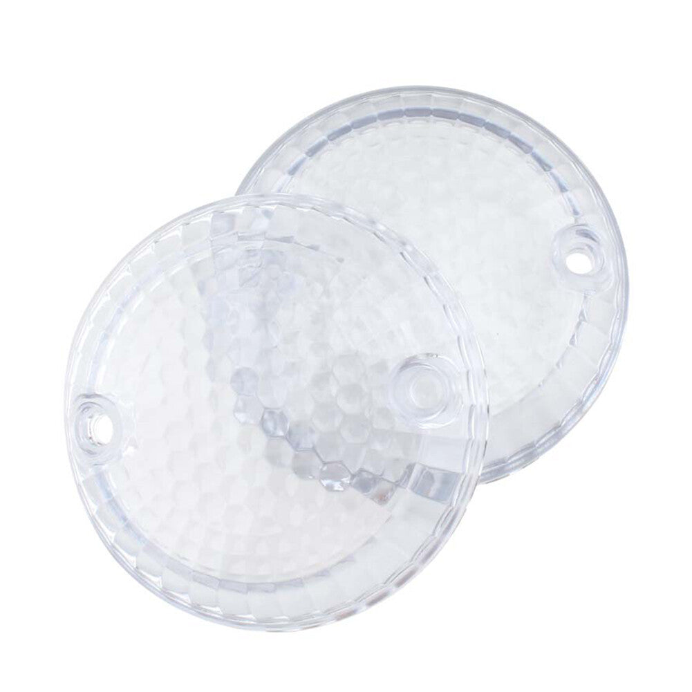 Turn Signal Light Lens Cover for Suzuki Cruisers Intruder 1400 VX800 86-03 Clear Q