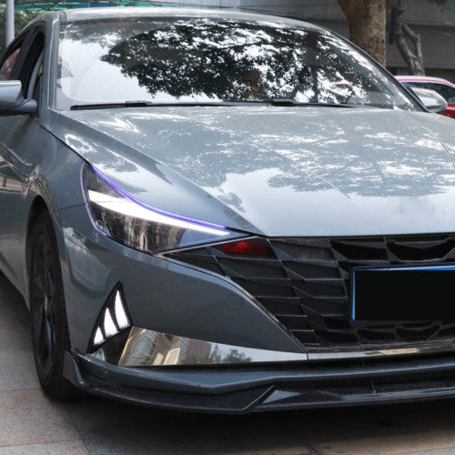for Hyundai for Elantra 2021-2022 DRL LED Daytime Running Lights Bumper Fog Lamp 2x