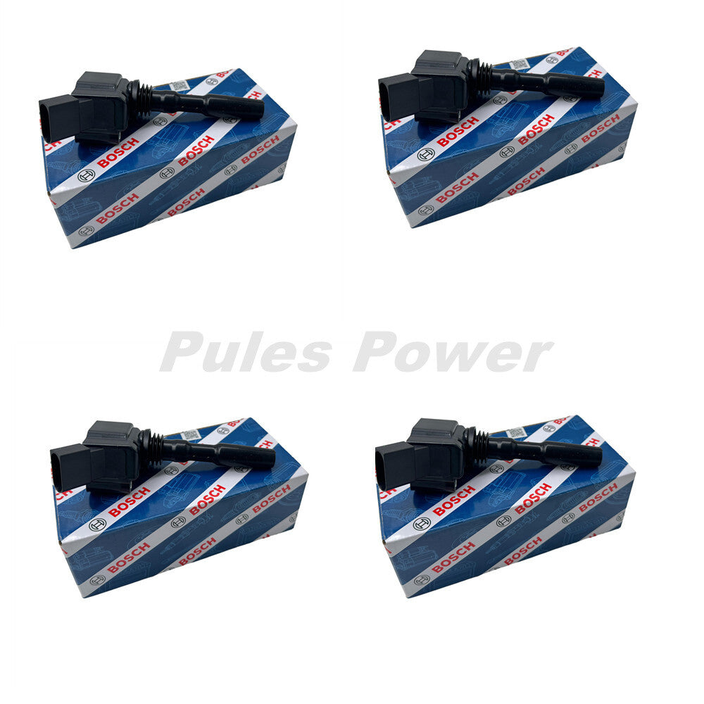 4 BOSCH Ignition Coil 04E905110C for Audi A3 Q3 1.4 for VW for Jetta lV for Golf Vll 7826 B