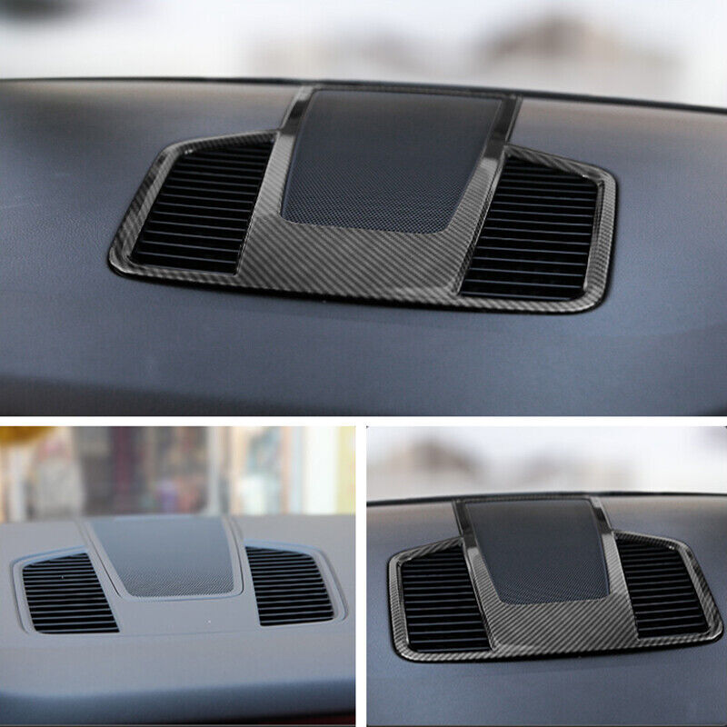 for Honda Accord 2018-2022 Rear Air Outlet Vent Panel Cover Trim Stainless Black v