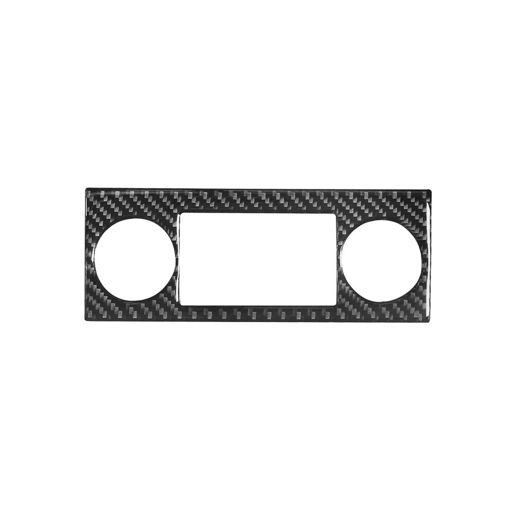 Carbon Fiber Manual Climate Control Trim For Silverado/tahoe/ for sierra 2007-2014