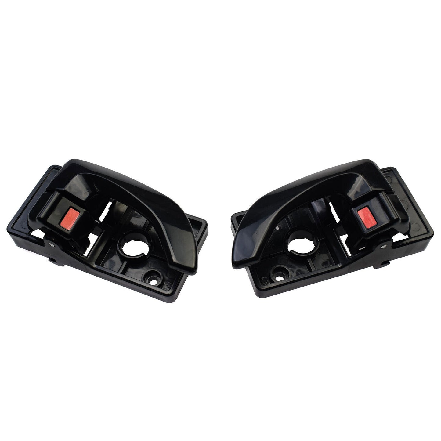 Fits 2005 - 2009 for Hyundai for Tucson Pair of Black Left and Right Interior Door Handles - v