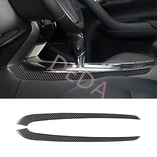 Carbon Fiber Inner Gear Shift Side Panel Cover for Nissan Altima Teana 2013-2018