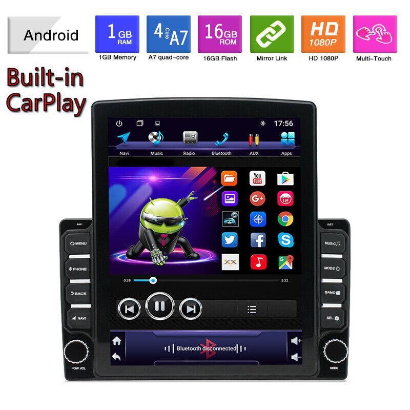 Stereo 10.1-inch GPS Radio, Android 10.1, Single DIN, CarPlay, Navi, Quad-core, 2+32GB n
