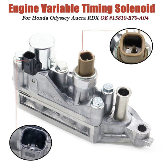 CYLINDER HEAD SPOOL VALVE VVT VTEC 15810-R70-A04 for HONDA ODYSSEY PILOT V6 3.5L