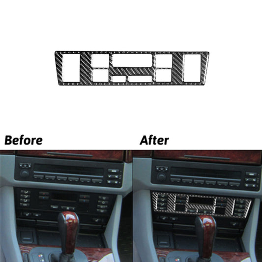 Red Carbon Fiber Power Outlet Trim Cover Sticker for Honda Accord Sedan 2003-07 v