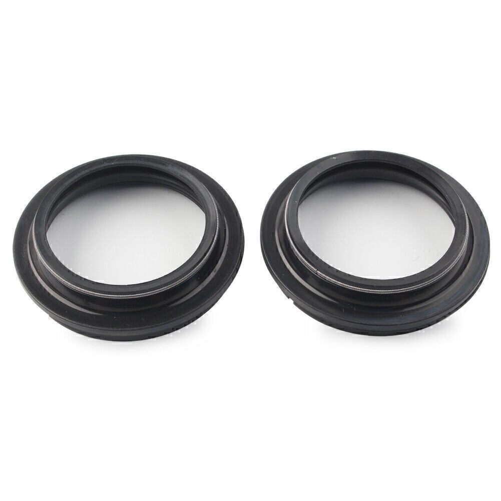 2PCS 48X60MM Front Fork Damper Shock Absorber Fork Dust Seals Motorcycle