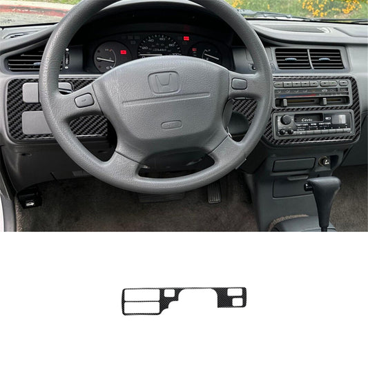 Carbon Fiber Above Radio Accent 4WD Cover For Colorado 2004-12/ for Canyon 2005-12 v