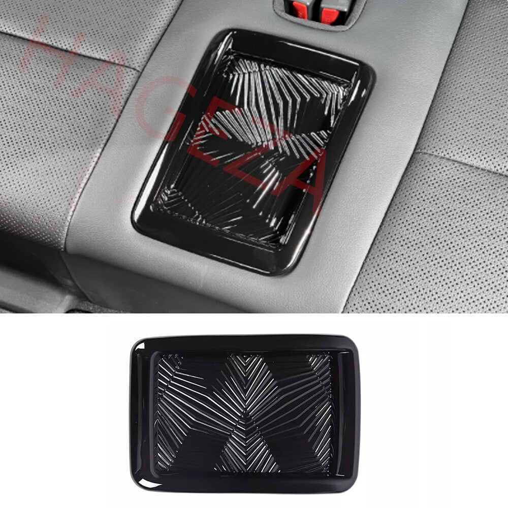 Gloss Black Third Row Storage Box Tank Cover For Toyot@ for Land Cruiser LC250 2024+