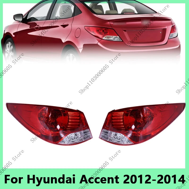 new 2-piece set for HYUNDAI ACCENT 12-2014: right and left taillight accessories.
