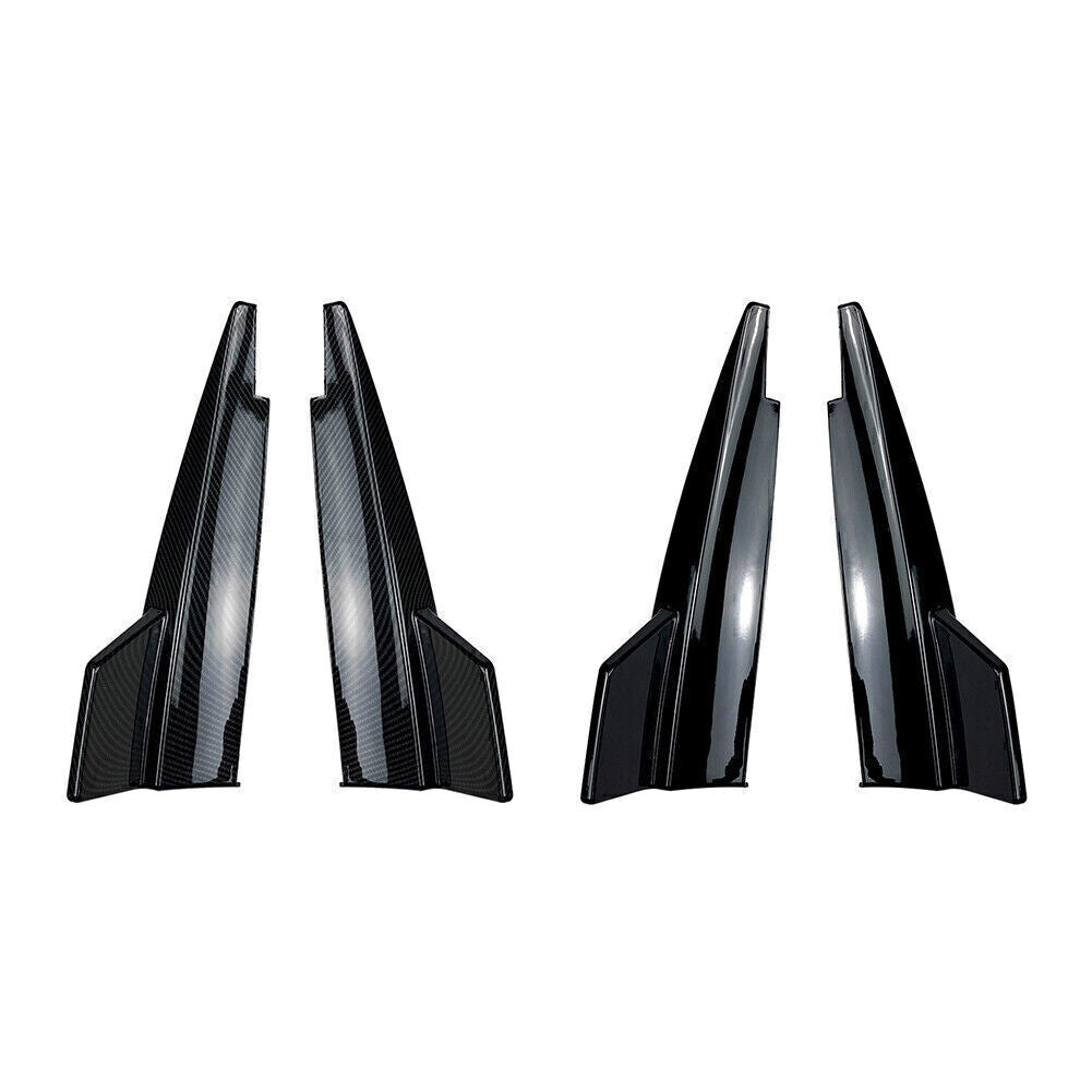 Rear Bumper Canard Splitter Side Vent Kit For 2013-2019 for Mercedes CLA-Class C117