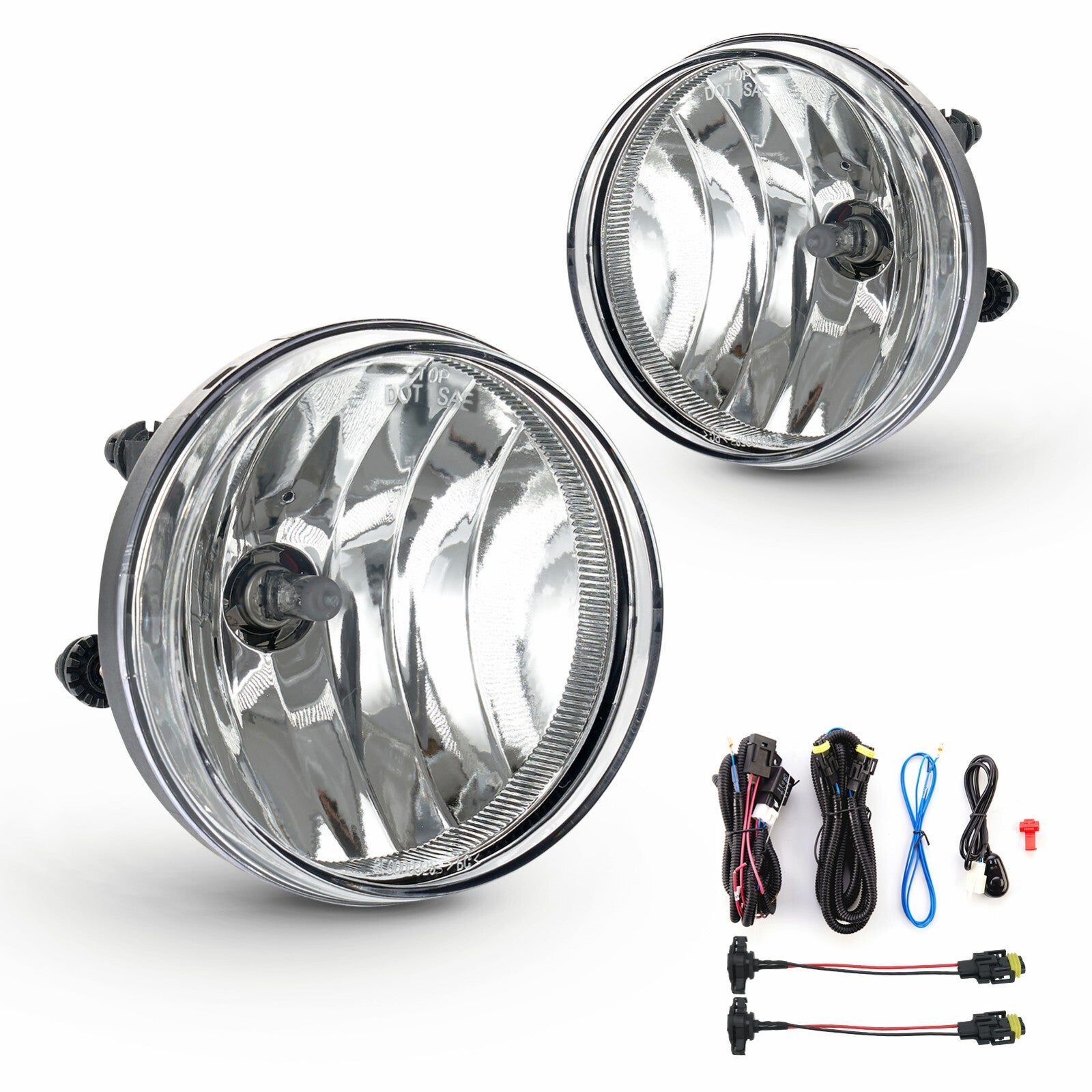 Suitable for 07-13 for GMC for Sierra 1500 07-14 for GMC for Sierra 2500 3500HD front bumper fog light - v