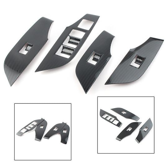 Inner Window Lift Panel Switch Cover Trim for Toyota RAV4 2019-2024 Right side