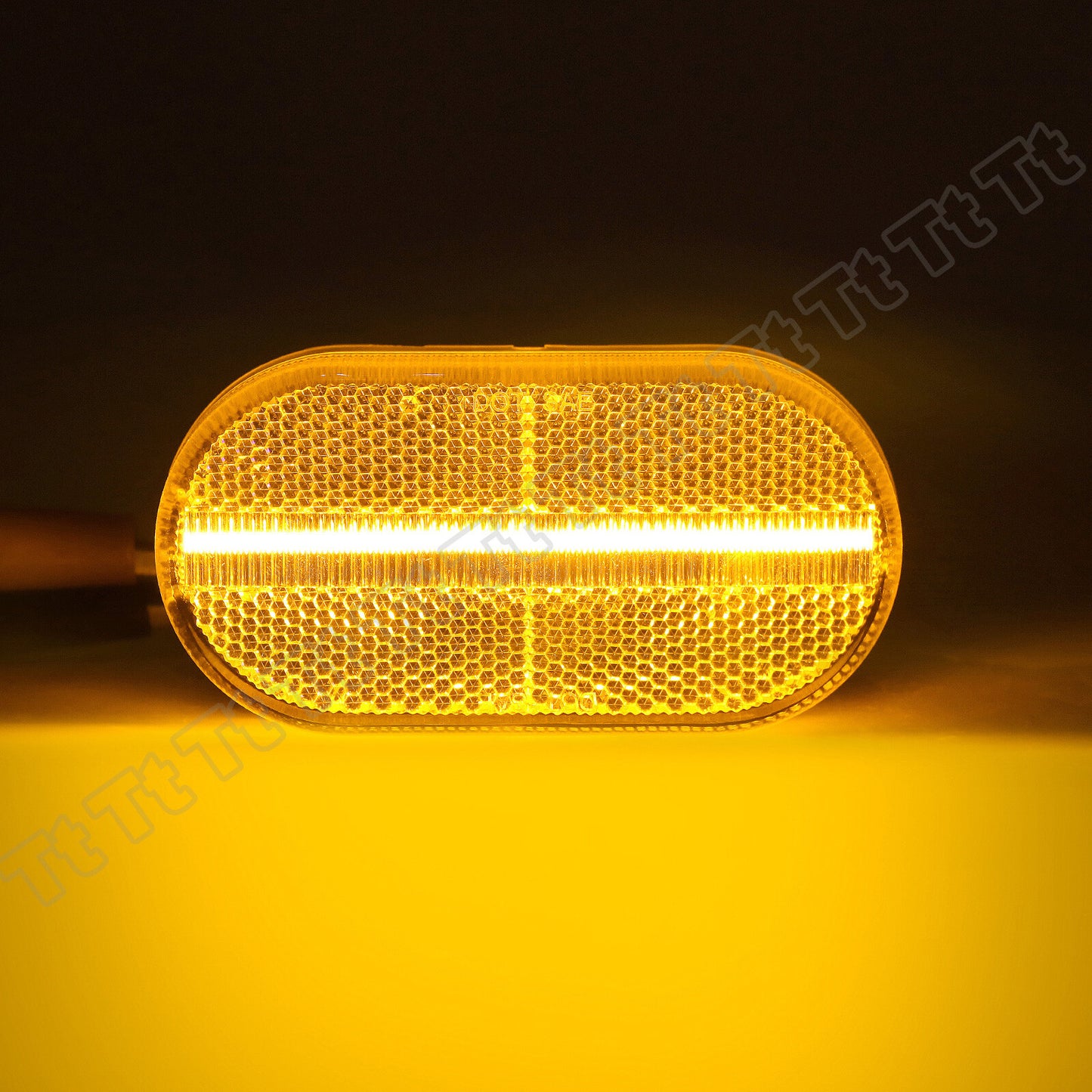 For 92-02 for Dodge VIPER GTS SRI SRII LED Side Marker Turn Signal Light Clear Lens - v
