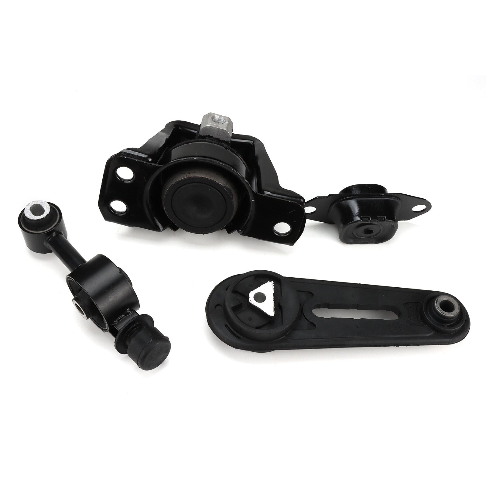 Set 4PCS for Nissan Cube Tiida Versa 1.8L Black Engine Motor Mounts Trans Mount
