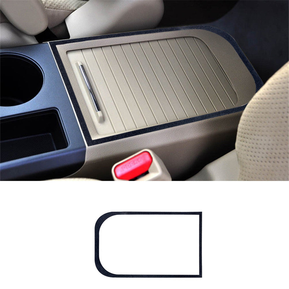 2X Suede Leather Storage Box +Water Cup Panel Trim for Honda CR-V CRV 2007-2011