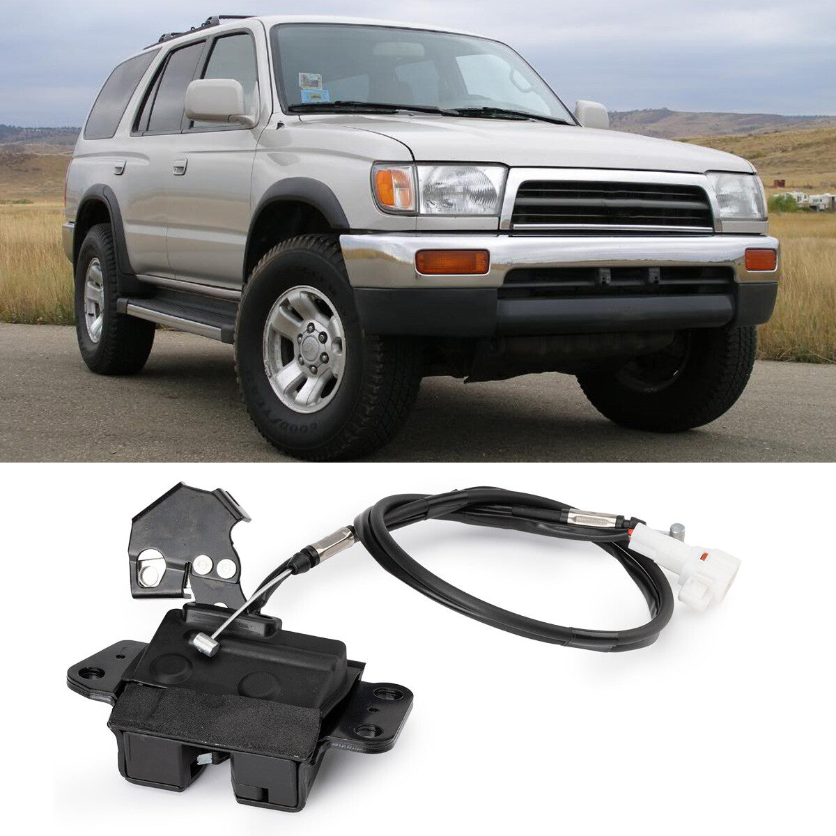 Back Door Hatch Latch Lock Actuator Rear 69350-35020 for Toyota 4Runner 1996-02 Q