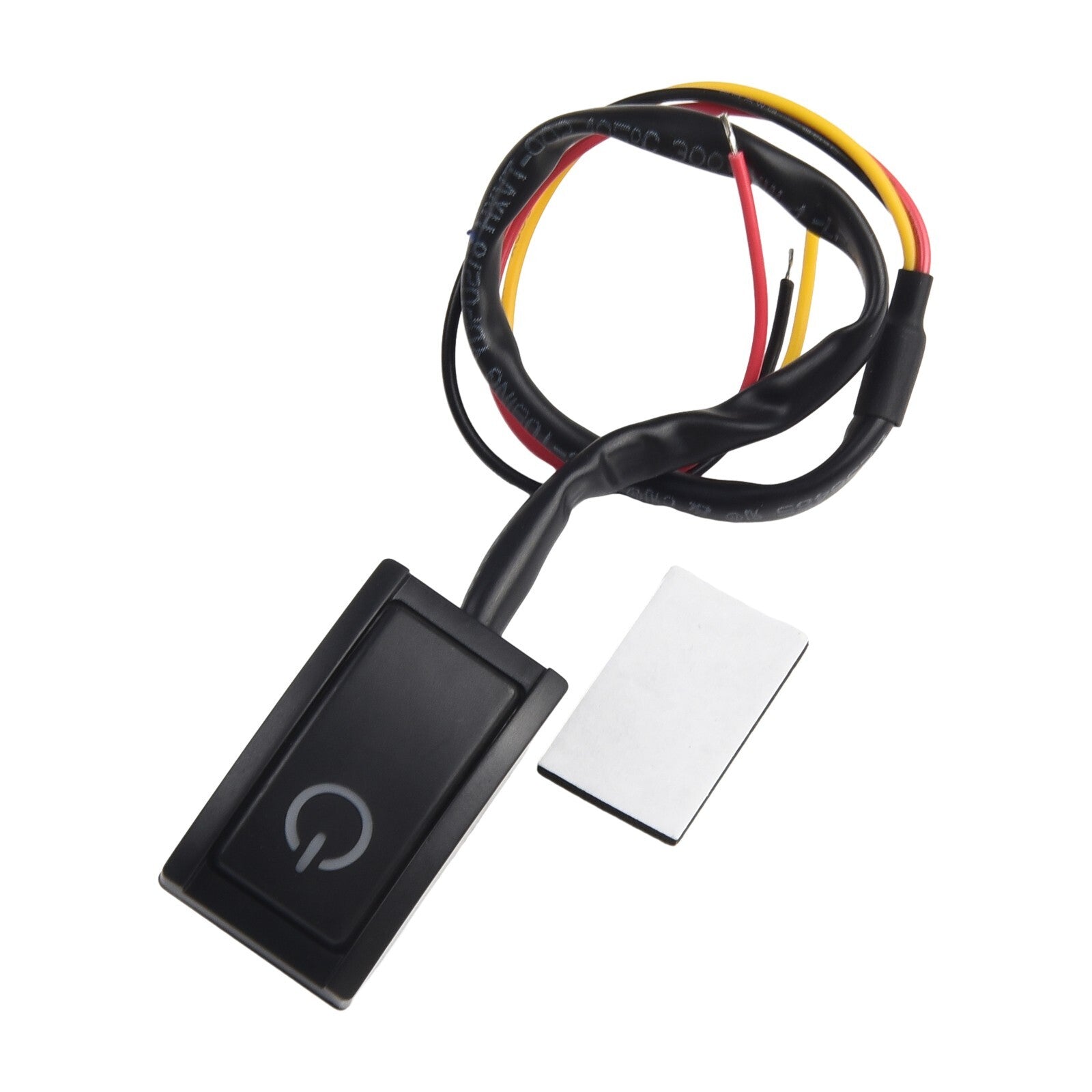 DC12V 200mA 2.4W LED Light Car Push Button Latching Turn ON/OFF