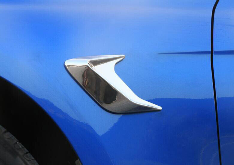 for BMW 5 Series 2018-2023 ABS Chrome Air Flow Vent Side Decoration Sticker Trim
