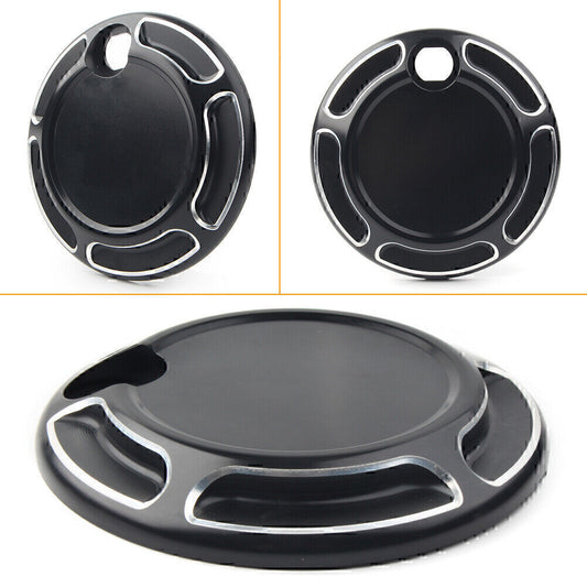 Fit for Harley Touring Electra Street Road 92-07 Center Fuel Gas Tank Door Cover Cap Q