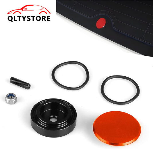 40mm Rear Wiper Block Off Delete Plug Cap Grommet for Civic Integra RSX Orange Q