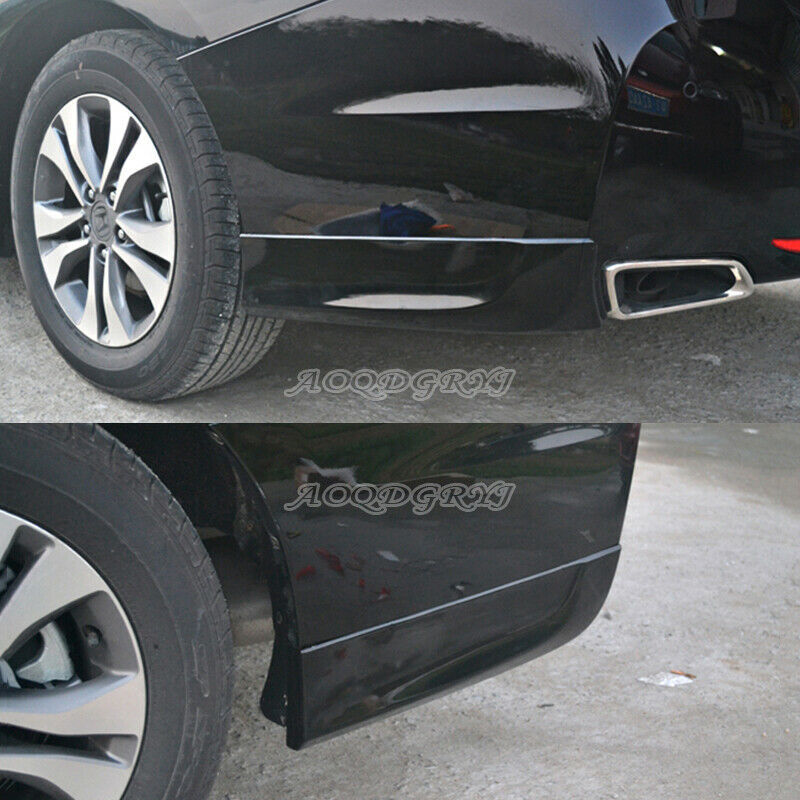 Rear Bumper Lip Diffuser Splitter Spoiler Guard for Honda Accord Sedan 2014-2015