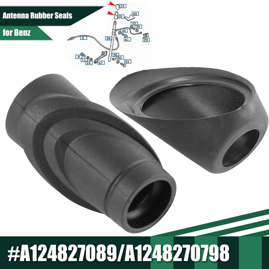 Antenna Rubber Seal Grommet for Mercedes-Benz E-Class W124 A124 C124 A1248270898 Q