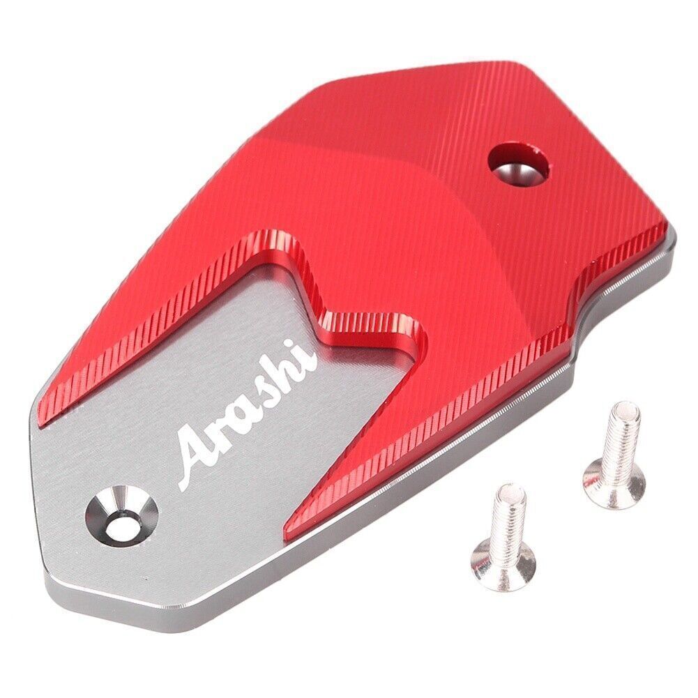 Front Brake Fluid Reservoir Cover Brake Pump Cap for Kawasaki Z800 2013-2016 Red