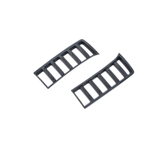ABS Carbon fiber Air Vent Inlet Cover Frame Trim 2pc For Tundra 2022-2024 v