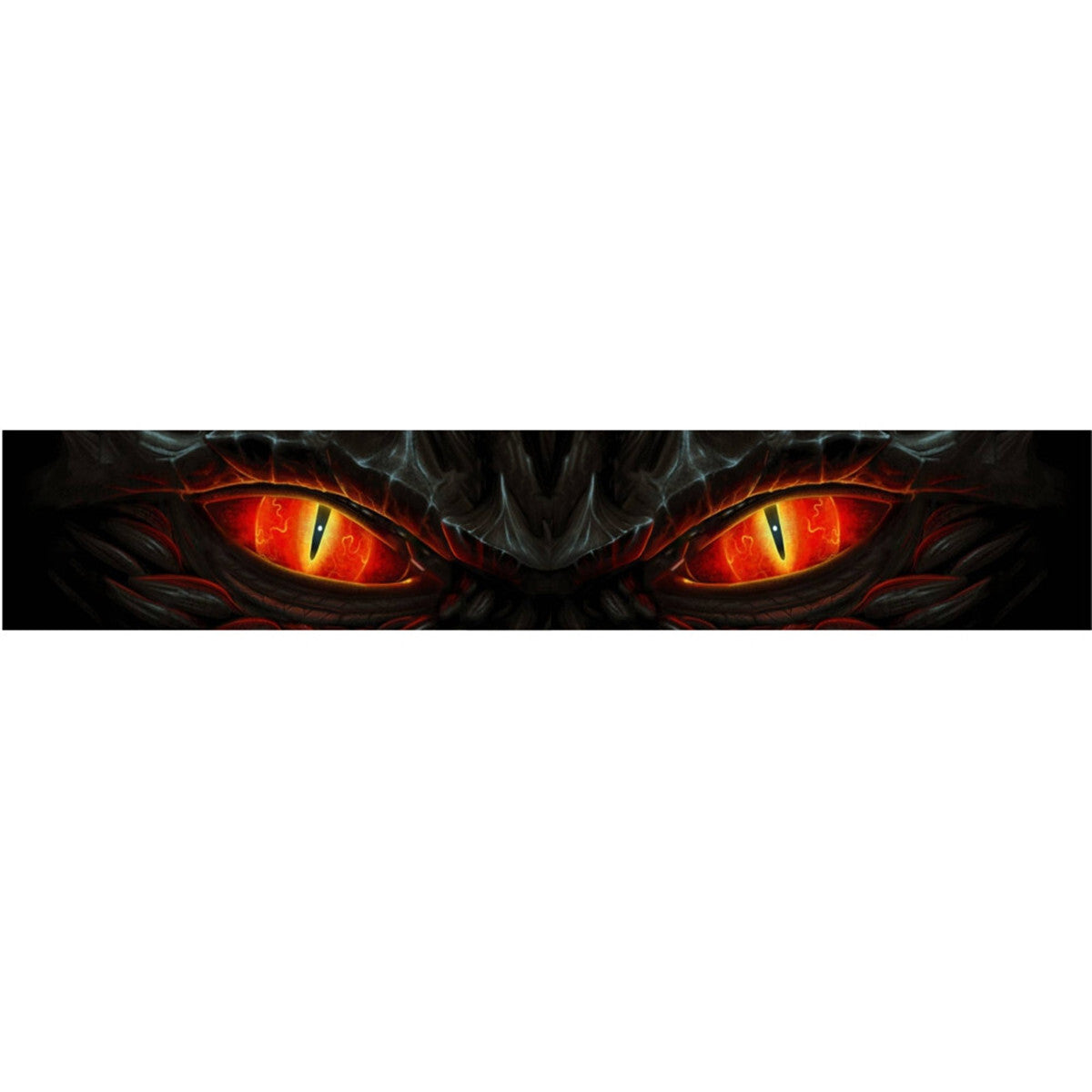 Car Front Windshield Sunshade Decal Window Dragon Eye Graphic Sticker Waterproof