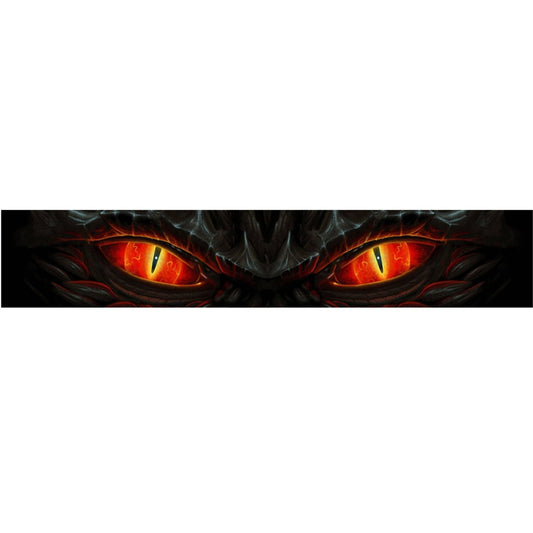 Car Front Windshield Sunshade Decal Window Dragon Eye Graphic Sticker Waterproof