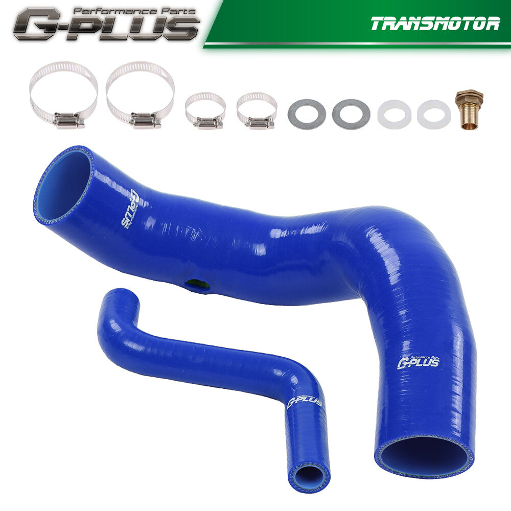 Fits for Jeep Cj5 Cj6 Base 1970 - 1975 Fuel Silicone Hose Full Set Blue - v