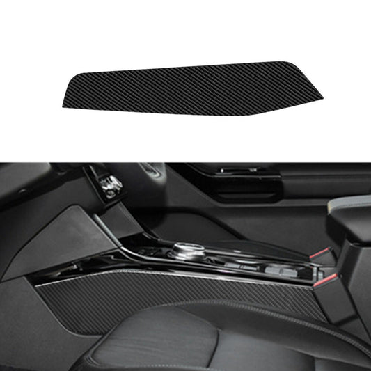 Carbon Fiber Center Console Left Side Cover Trim for Ford Explorer 2020-2023