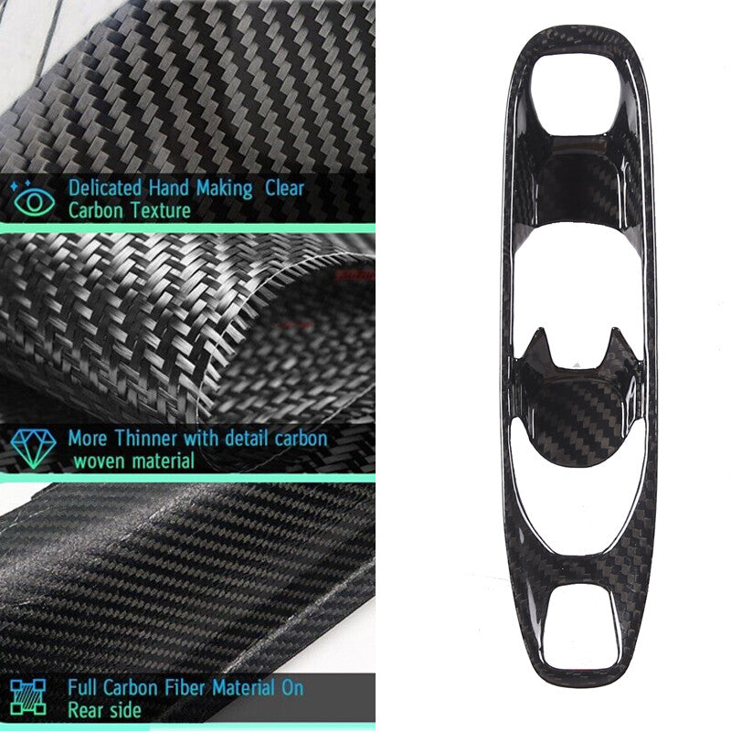 Carbon ABS Engine Bracket Vibration Isolation Panel Cover Trim for Corvette C8 2020-23-. v