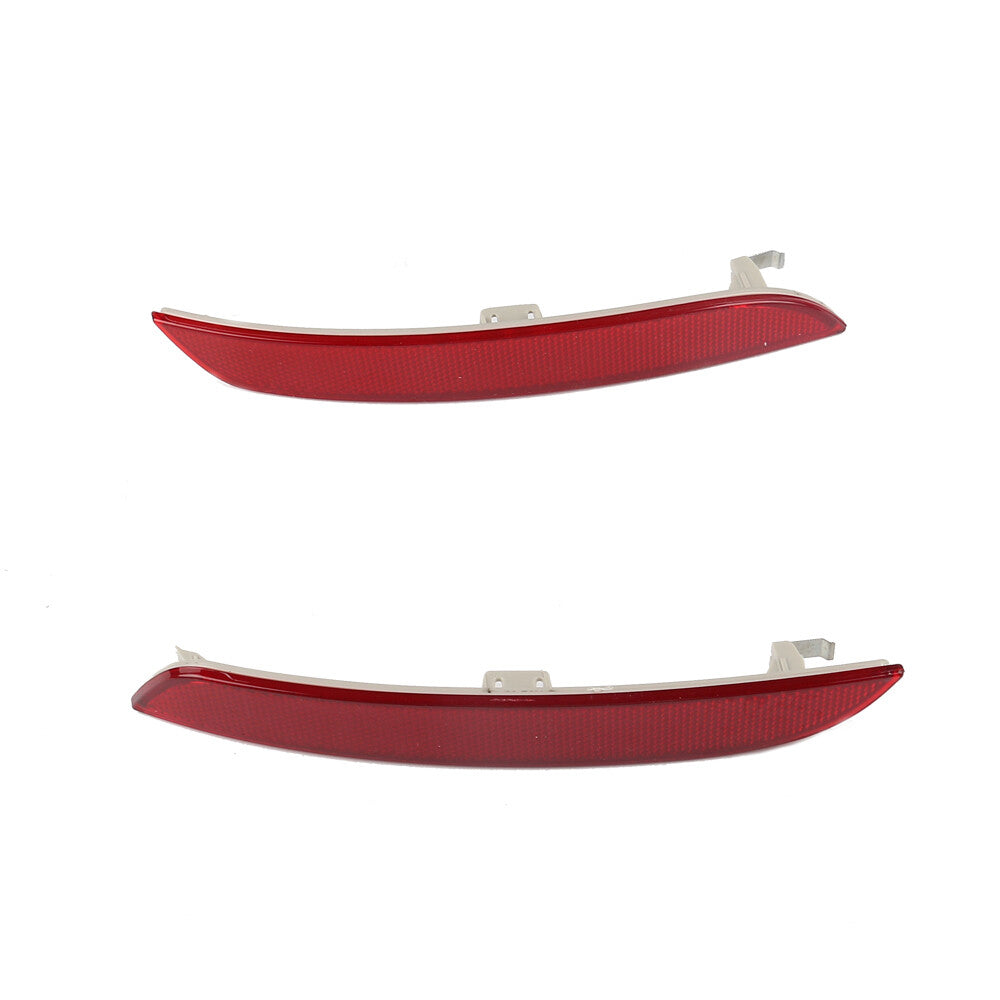 2x Red Rear Bumper Reflector for BMW F01 F02 F03 F04 730i 740i 750i Left Right