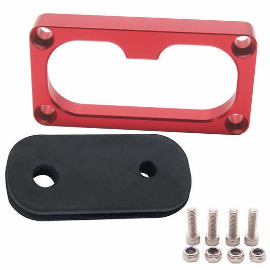 New Billet Firewall Shifter Cable Grommet for Civic Integra w/ K- Swap Red n