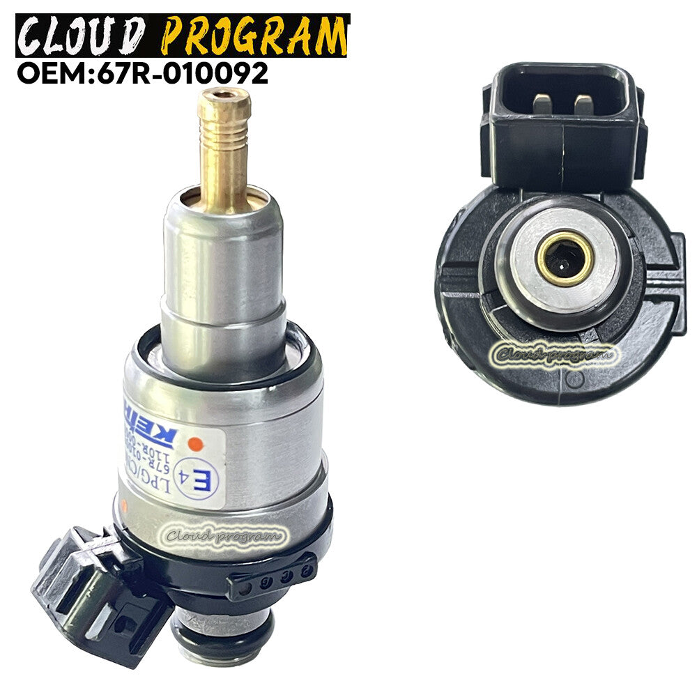 3PC 67R-010092 110R-000020 FOR LPG CNG orange Fuel Injector n