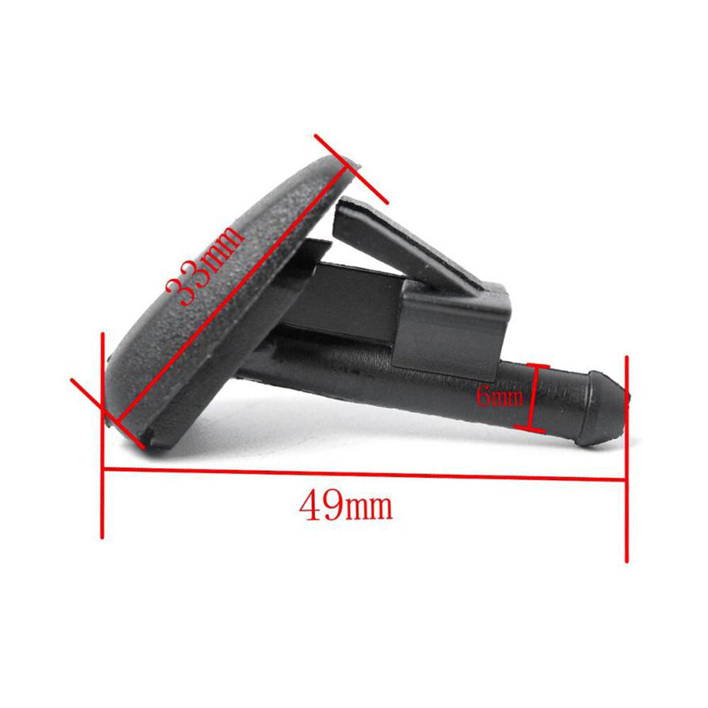 Fits for BMW 318I 320I 323I 325I 328I 2x Front Windshield Washer Spray Nozzles Q