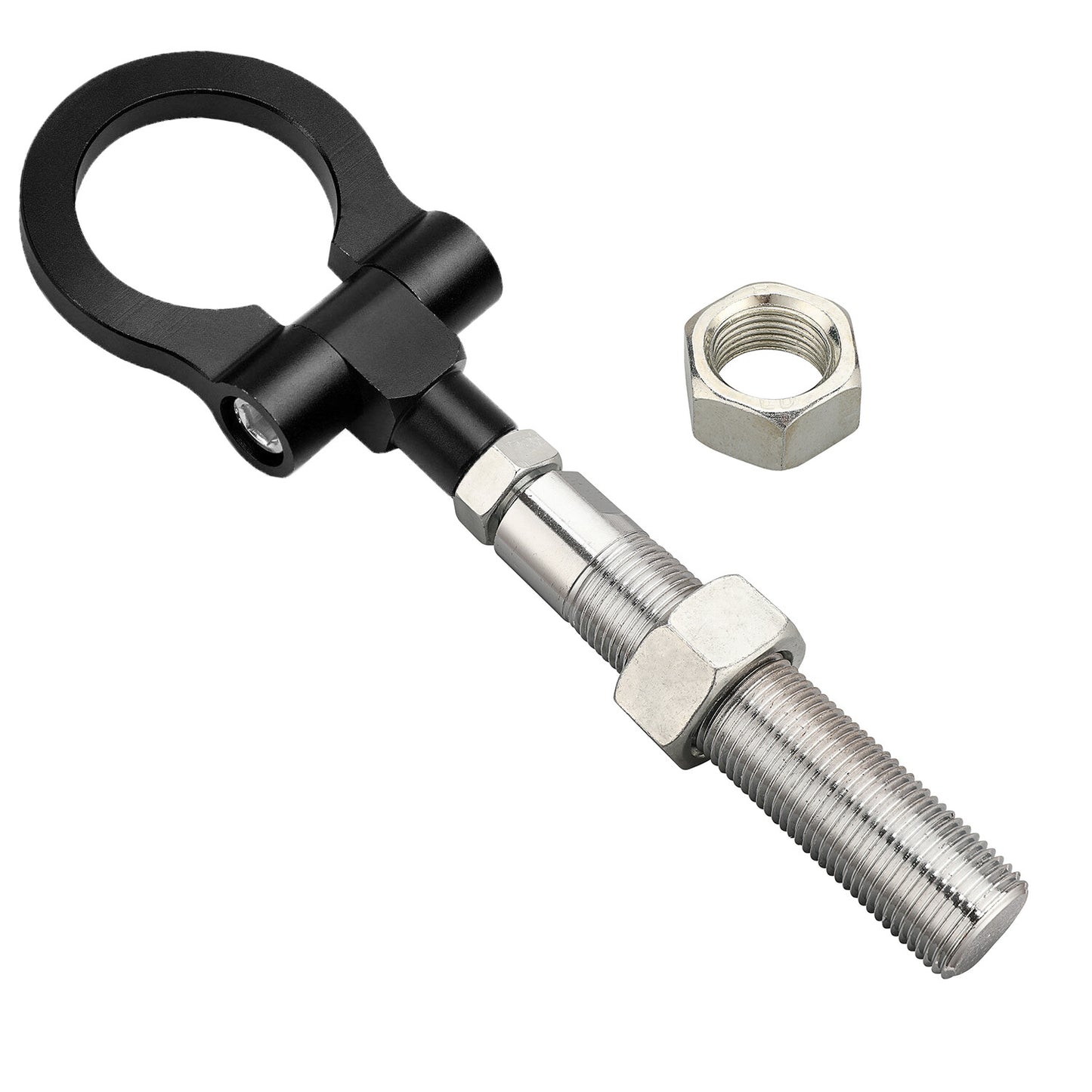 Heavy Duty Black Folding Screw On Racing Tow Hook for INFINITI for Mitsubishi for Nissan Q
