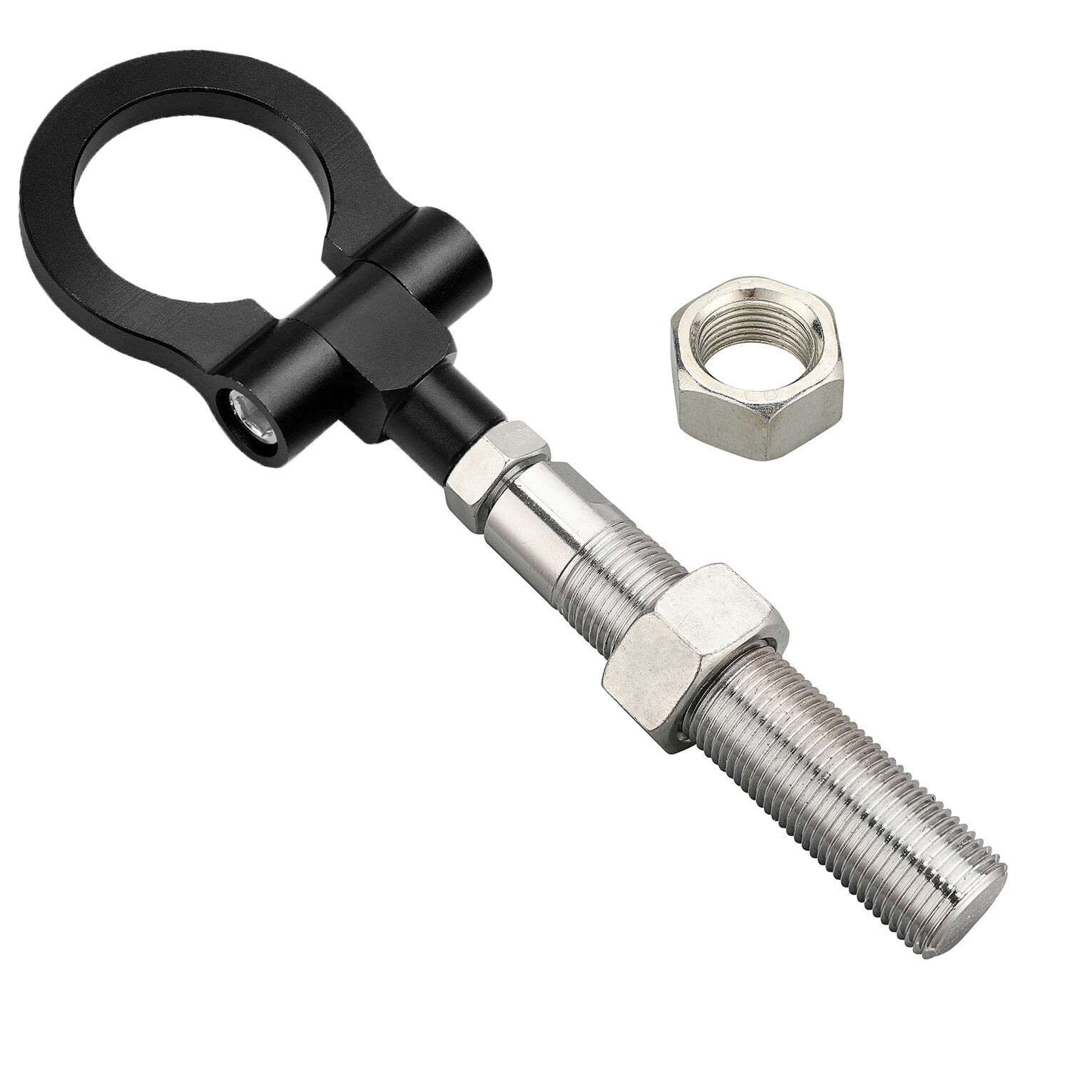 Heavy Duty Black Folding Screw On Racing Tow Hook for INFINITI for Mitsubishi for Nissan Q