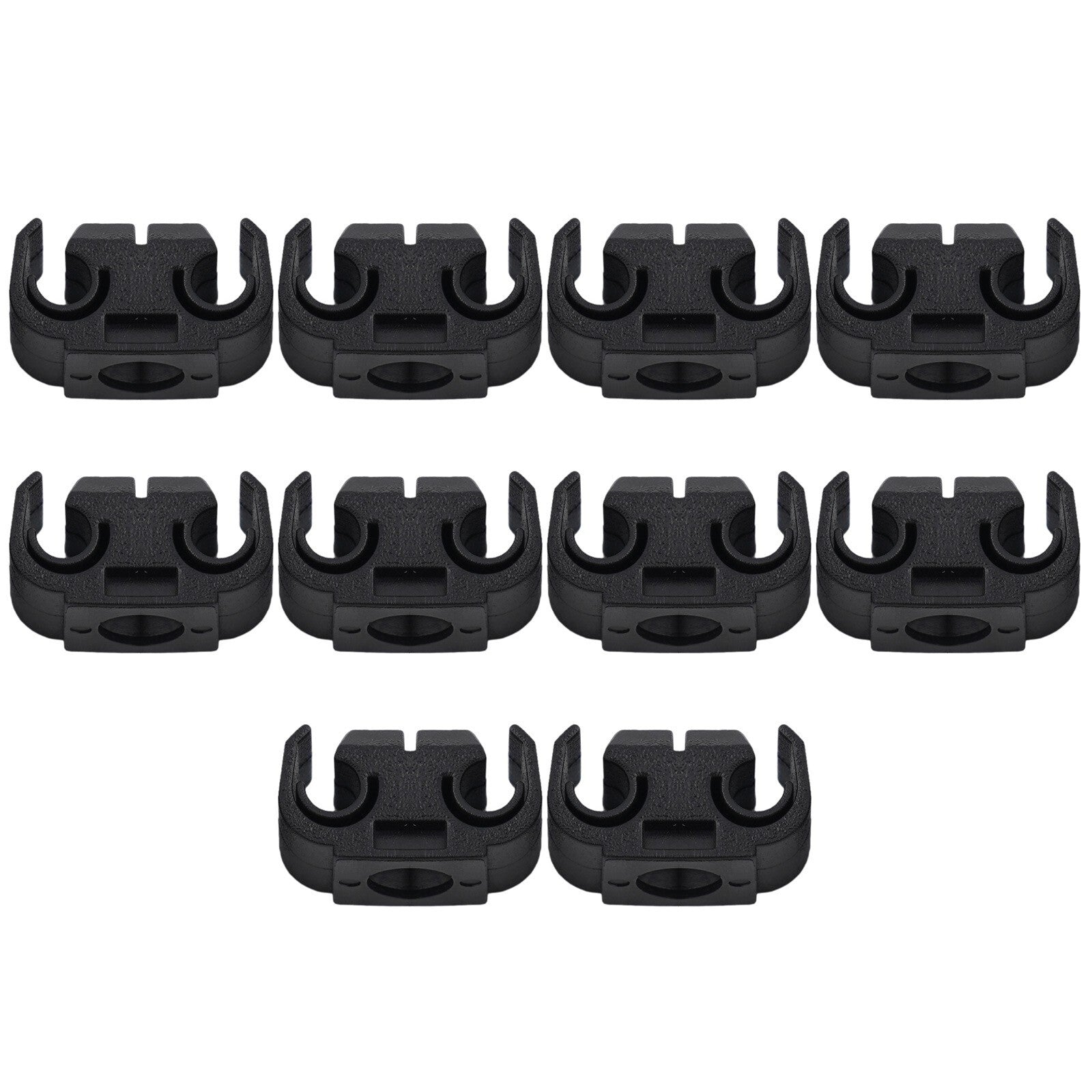 Perfect Replacement Brake Line Clips 10Pcs For 5mm (3/16 ) Brake Pipe Black
