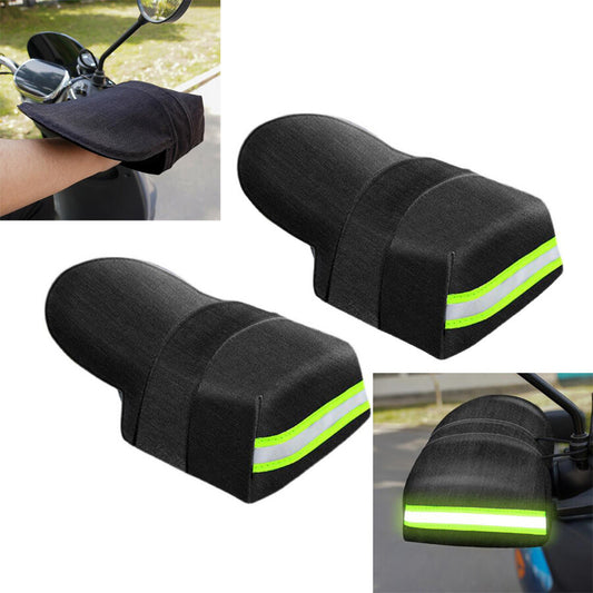 1 Pair Motorcycle E-Bike Summer Waterproof Summer Sunshade UV Protection Gloves v