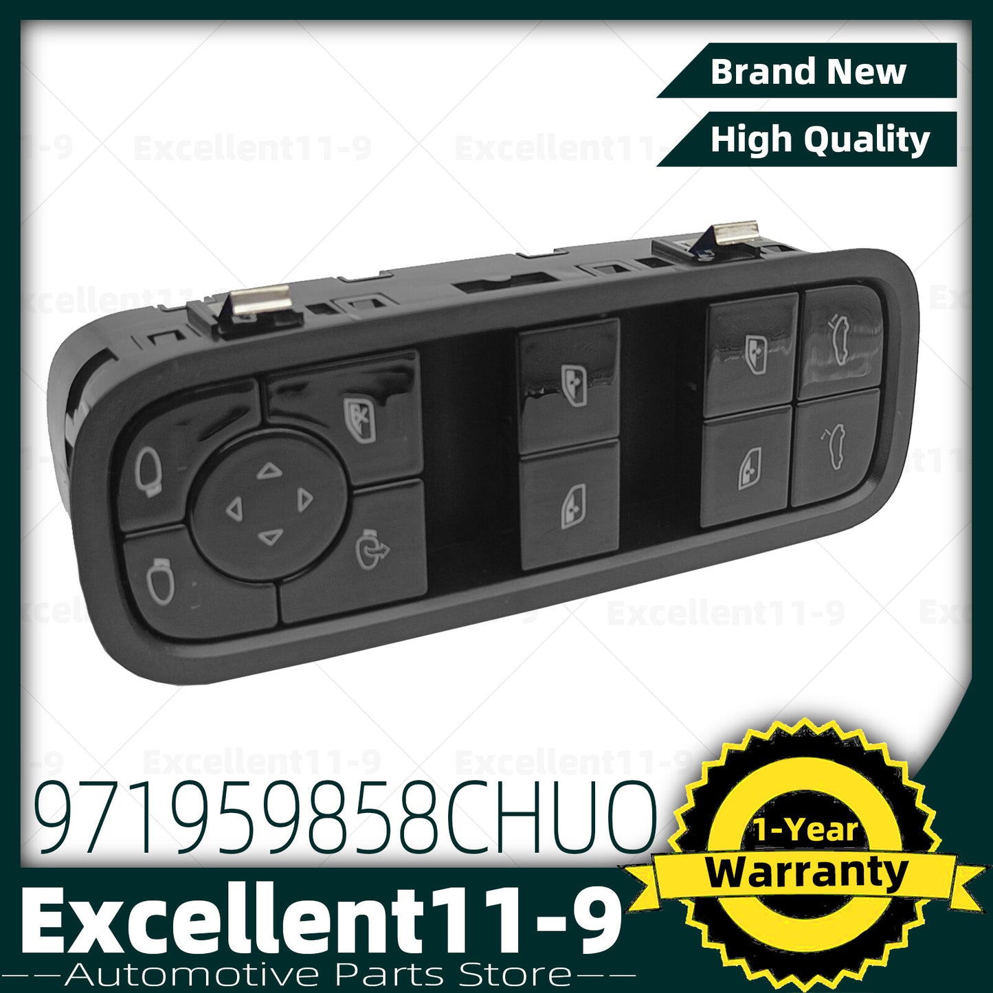Front left window switch 971959858CHUO for Panamera for Cayenne 2016-2018 n