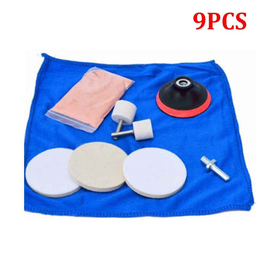 Car Window Glass Scratch Removal Windshield Polishing Kit Cerium Oxide Powder US